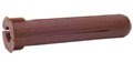 Plastplugg Brun 8x40